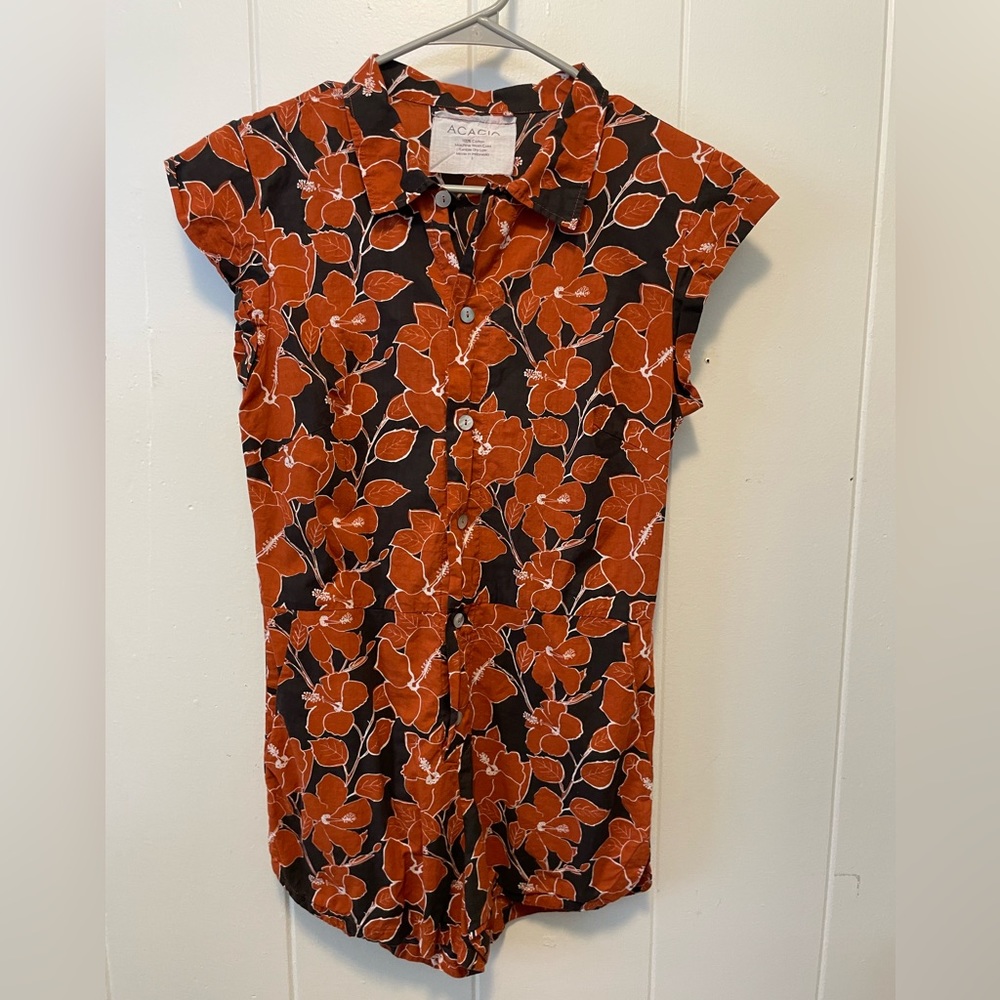 Acacia floral romper